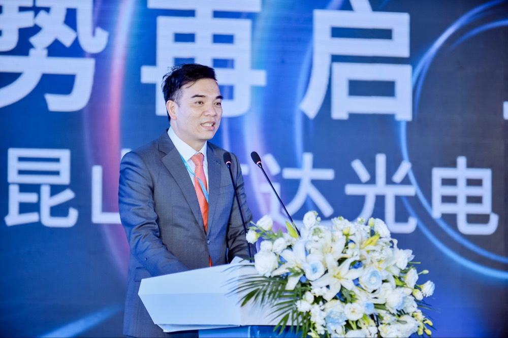 XPJ执行长暨总经理柯富仁于启用仪式致词